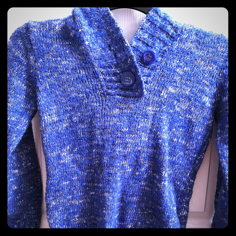 Blue Hooded Sweater Size XL Rue 21